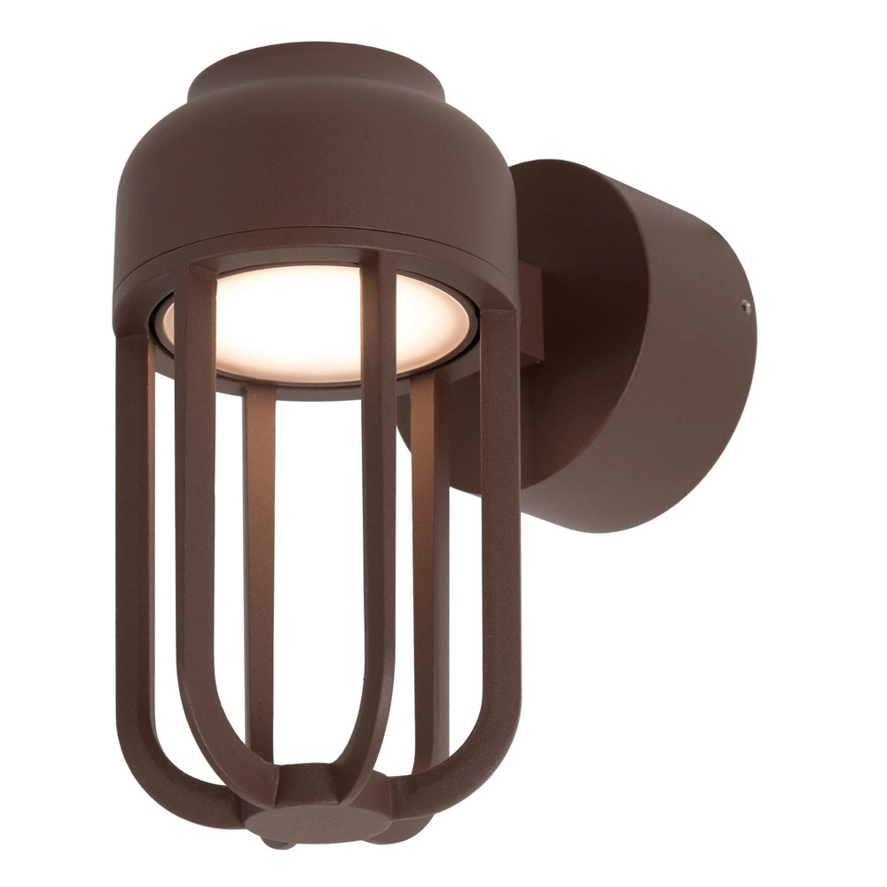 Wandlampe Wells Rostbraun Lucide 5411212334114