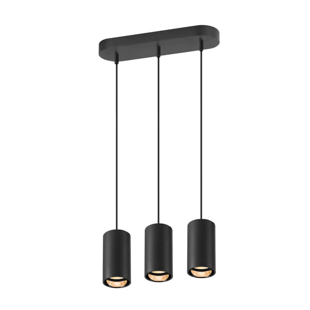 Pendelleuchte Asto Tube schwarz 3x GU10 SLV 4024163266055