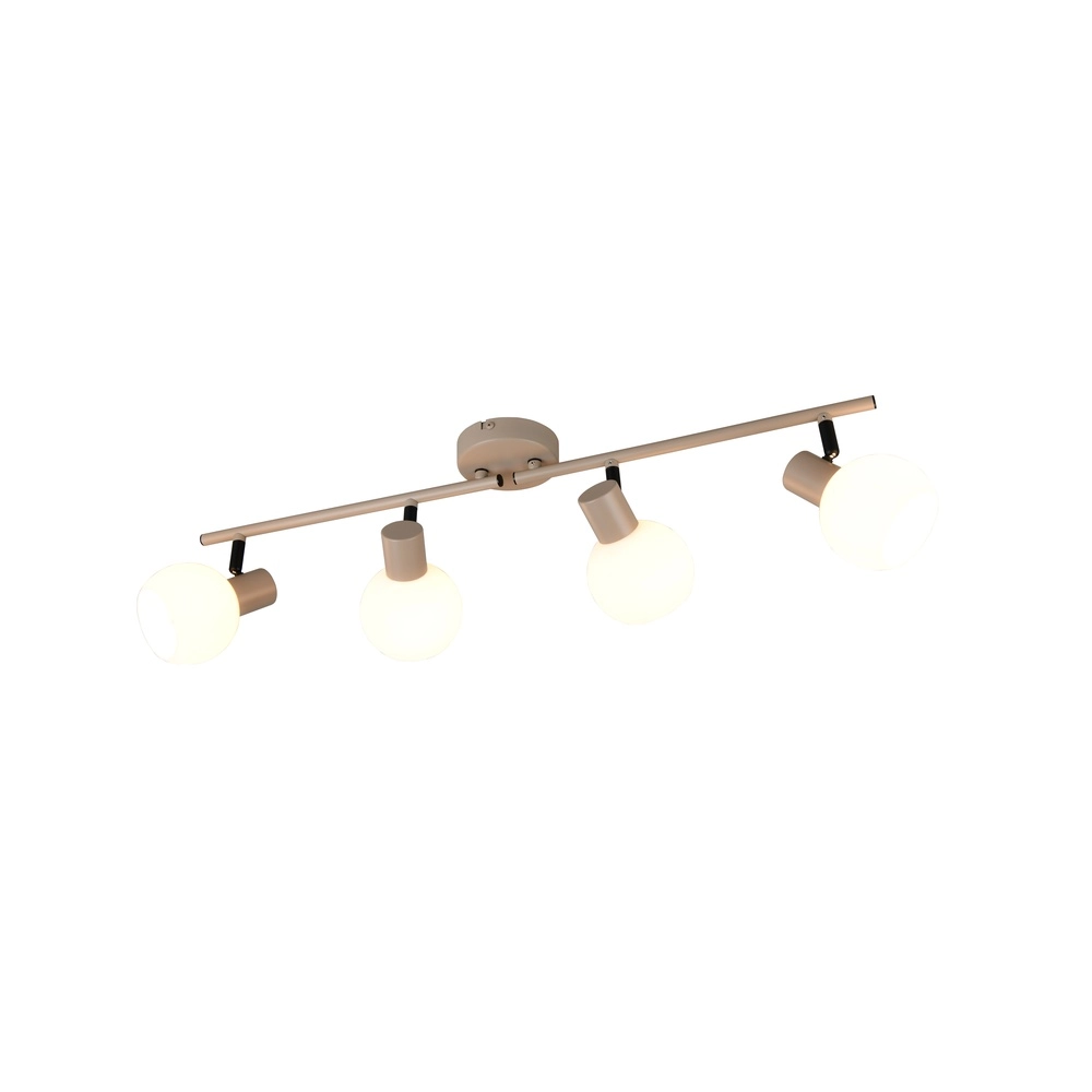 Deckenlampe Boba 4-helles Beige Trio 4017807654639