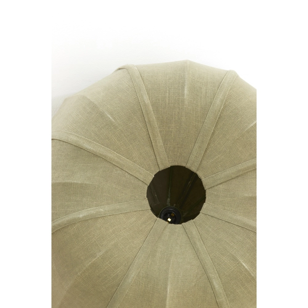 Japandi-Pendellampe Zubedo Ø 40cm – olivgrün Light & Living 8717807835873