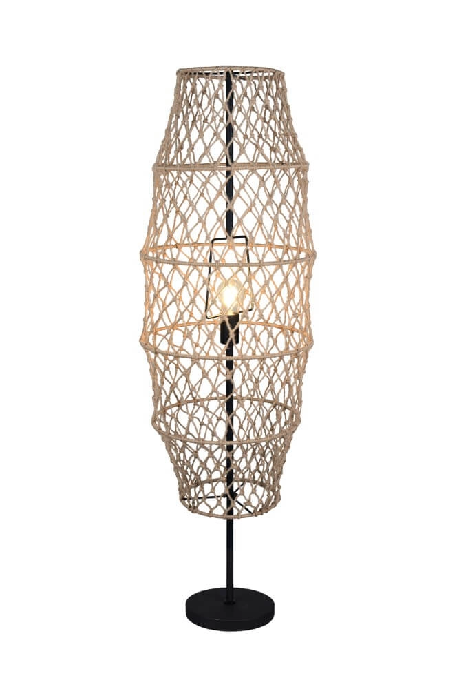 Stehleuchte aus Rattan Hive Ø 38cm Trio 4017807637243