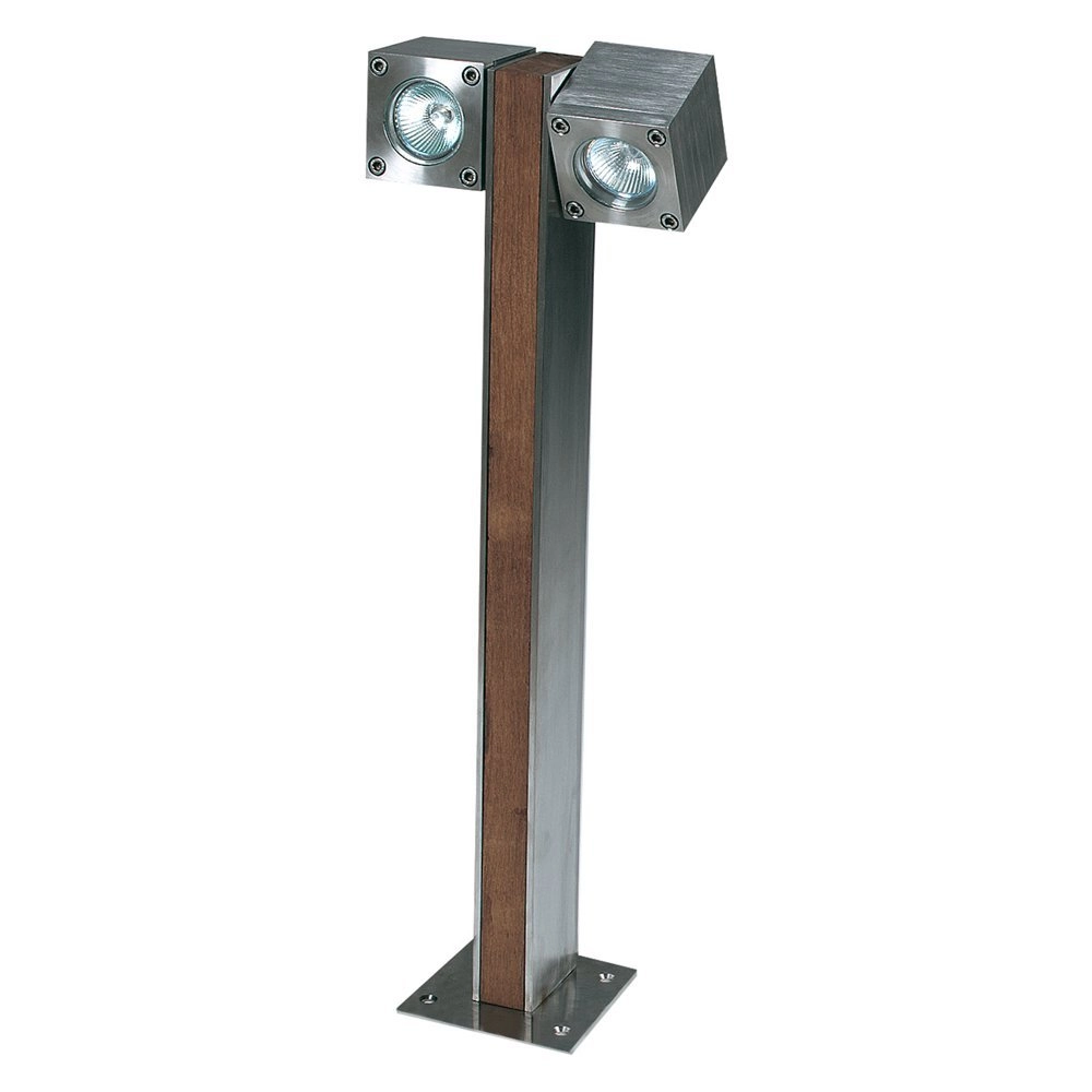 Gartenstrahler Q-Bic Teak 2 60 cm Hout-RVs