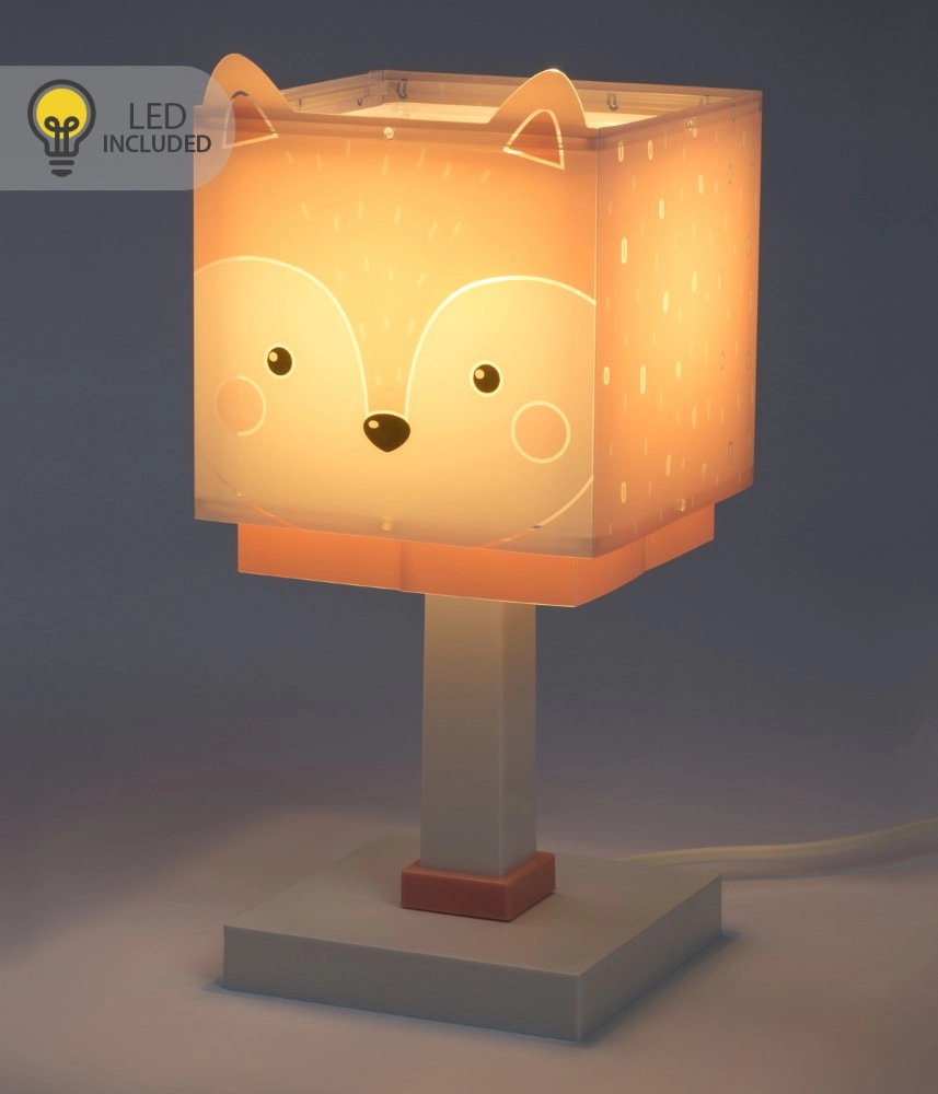 Tischlampe Fox rosa Dalber 8420406002552