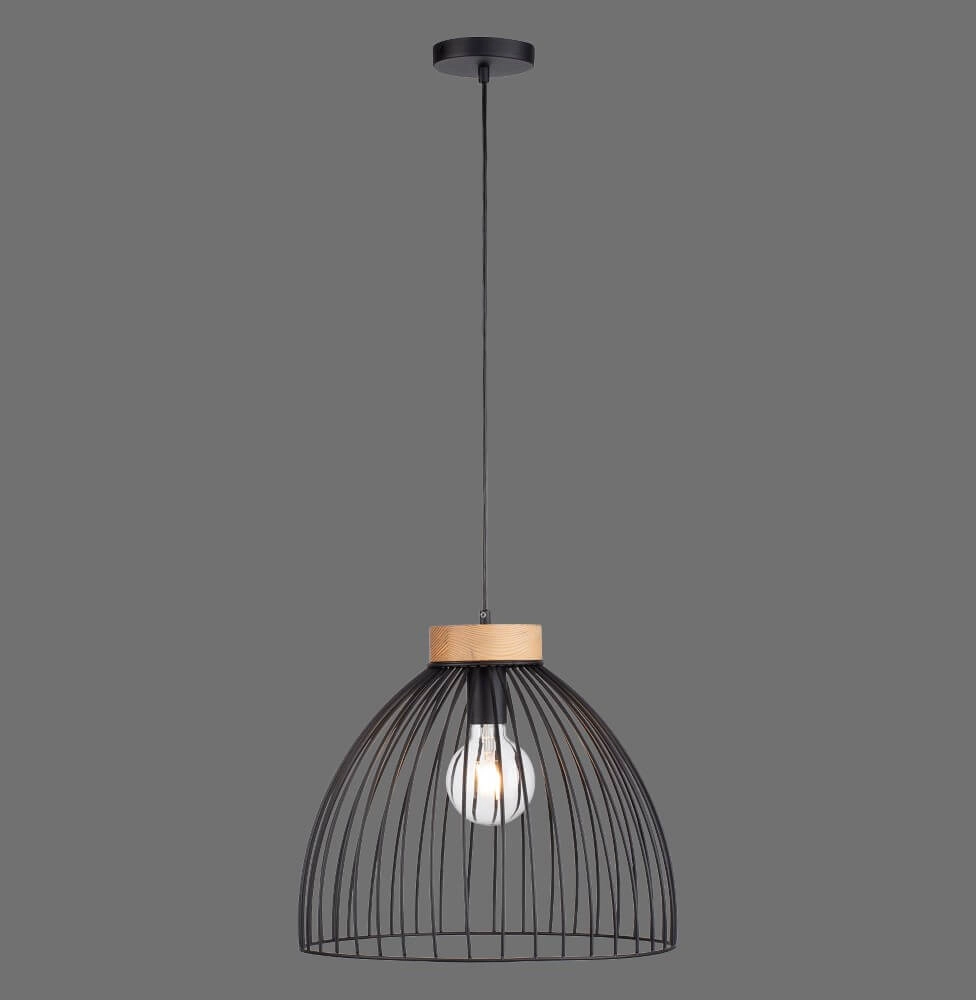 Hängelampe Lami Schwarz Just Light 4043689982768