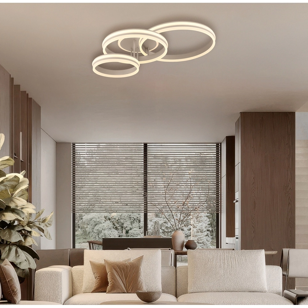 Deckenlampe sandbraun Rubio Konstruktion Globo 9007371593040