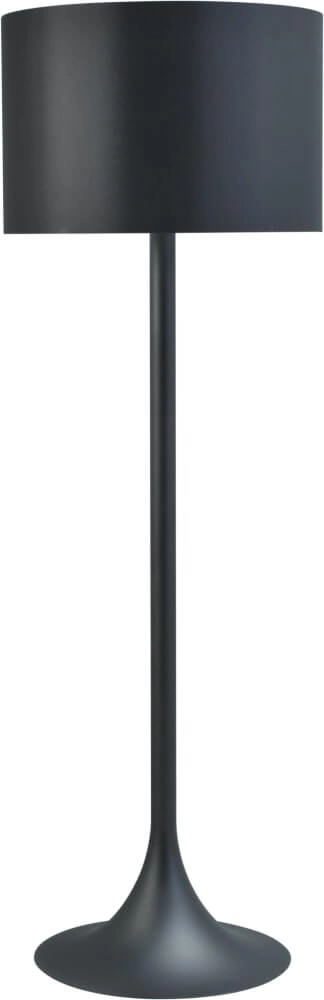 Stehlampe Trip 60 Disk 178 cm schwarz