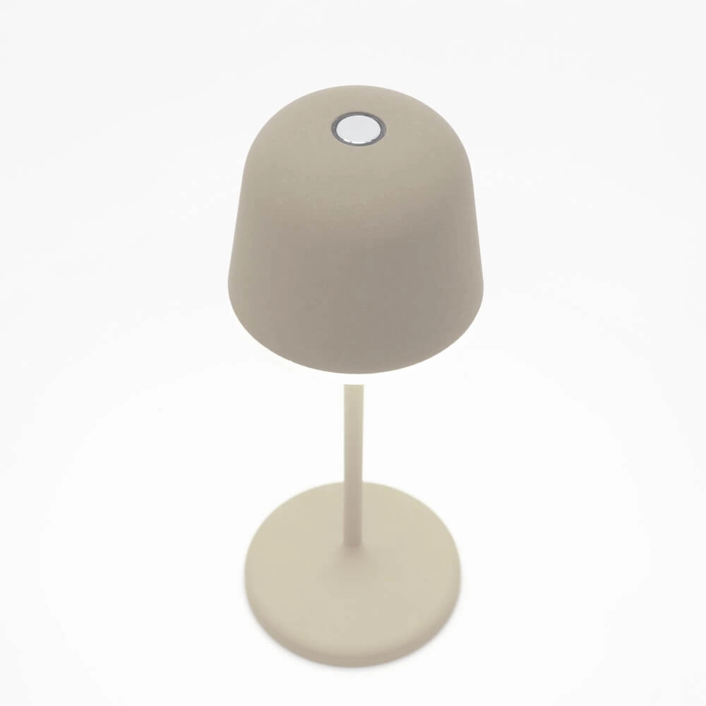 Tischlampe Mannera wiederaufladbar sand braun Eglo 9008606355549
