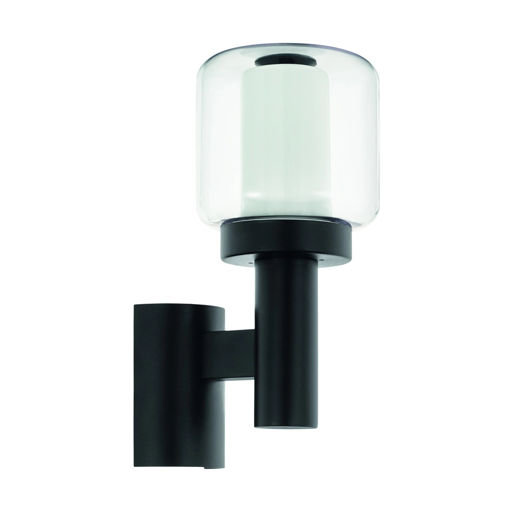 Design-Wandlampe Poliento Schwarz