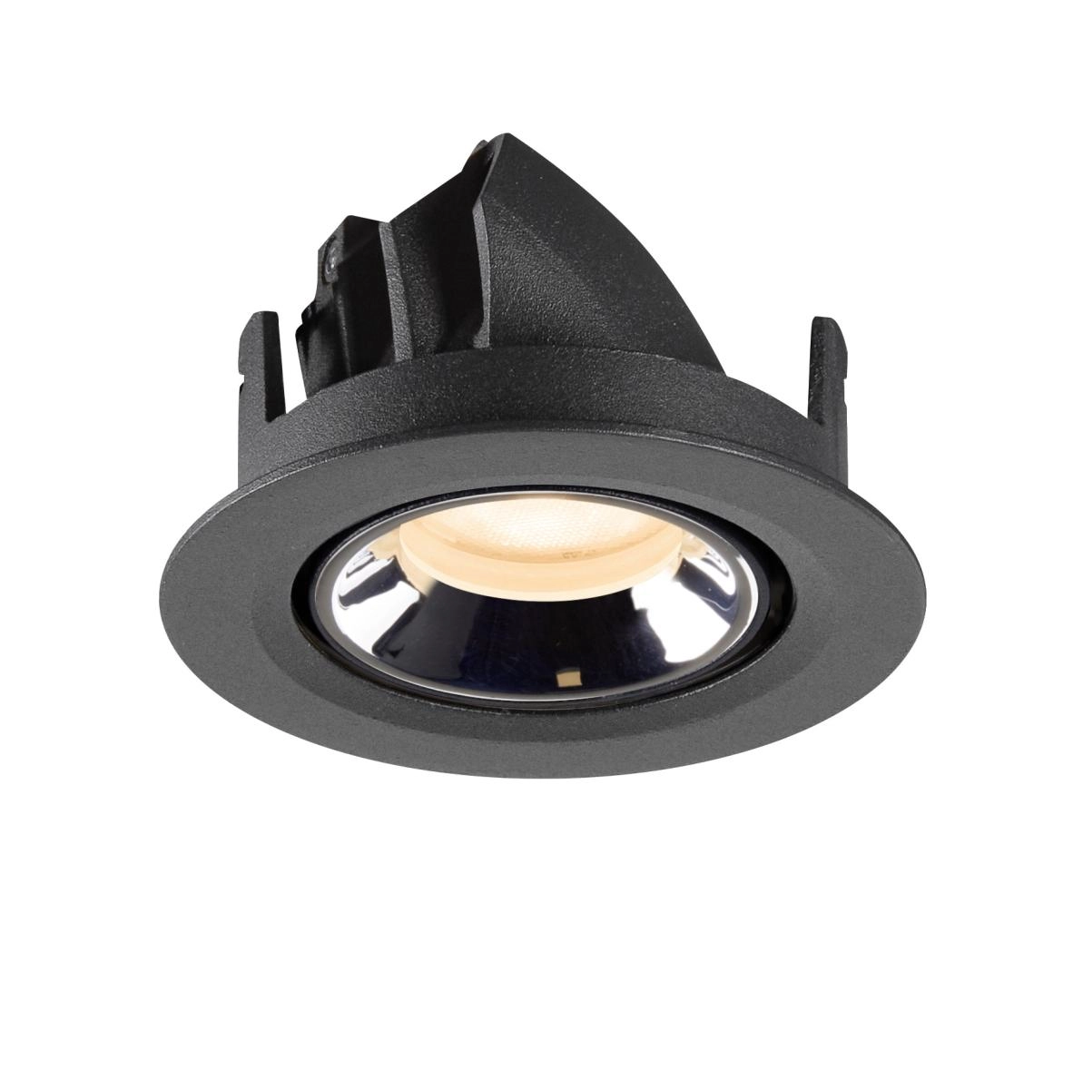 Einbau-Strahler Numinos Gimble XS Schwarz/Chrom 2700K - 55gr SLV 4024163307208