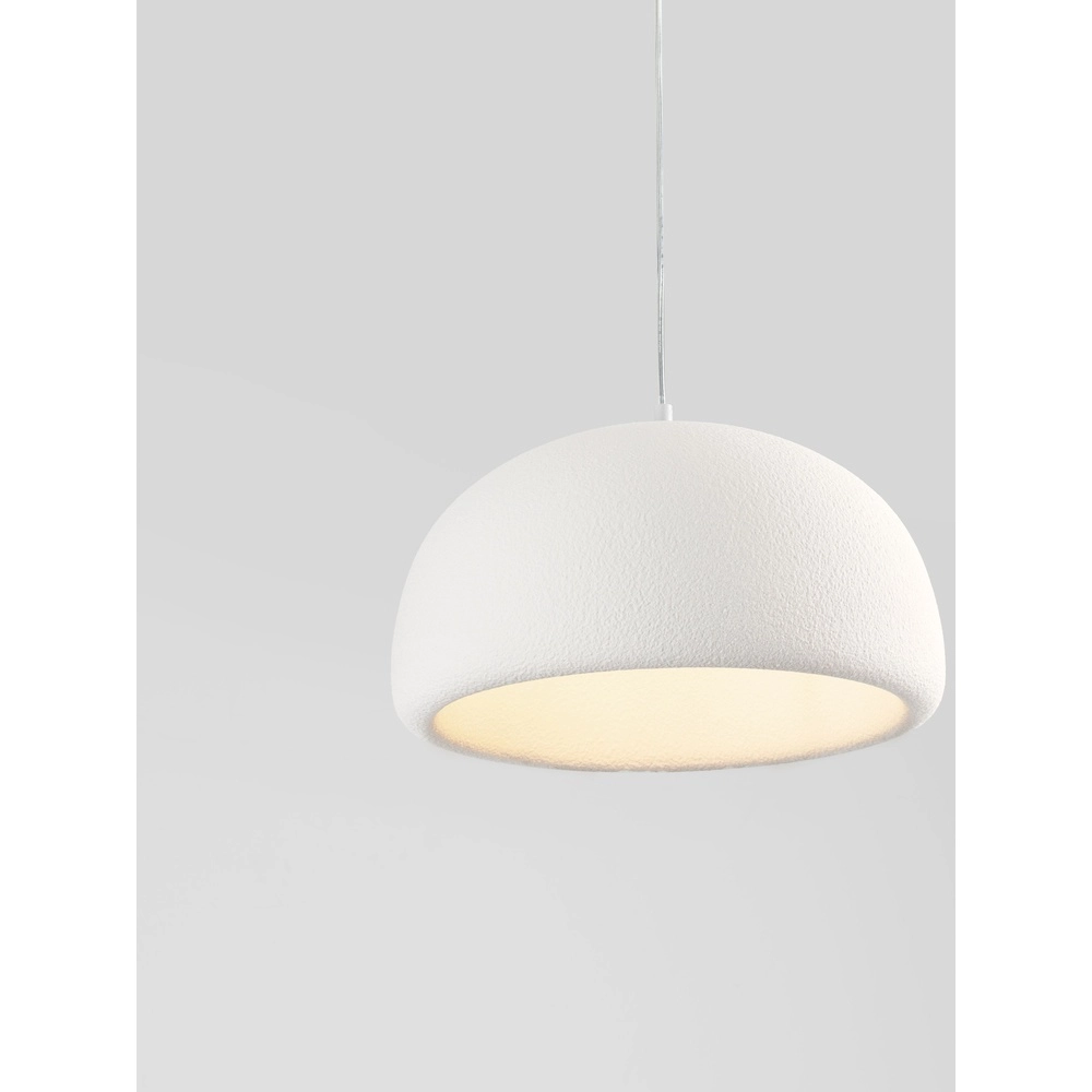 Moderne Pendellampe Davo weiße Ø 43 cm Lyora 5212017495686