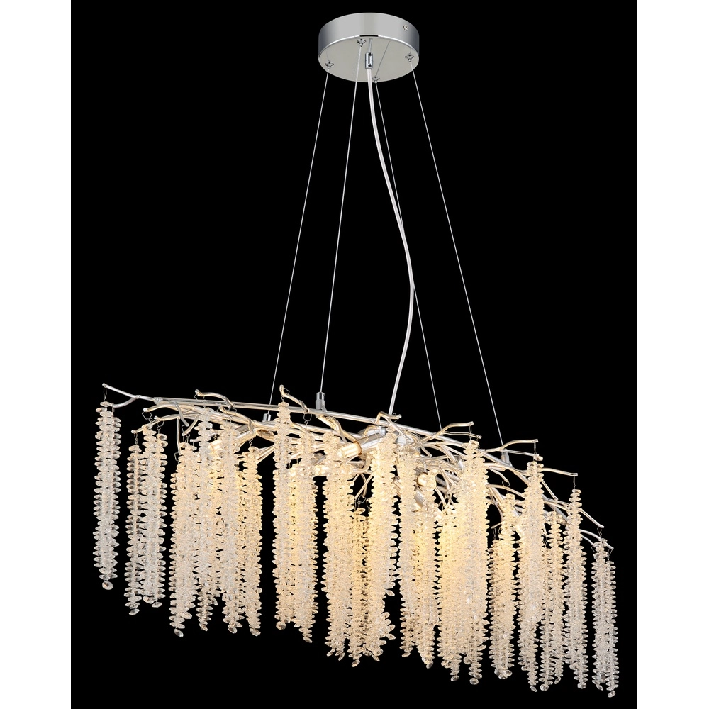 Pendellampe Laverne Chromoval Globo 9007371578153