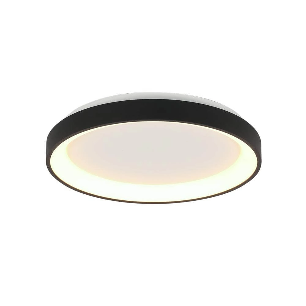 Deckenlampe Ringlede Design schwarz Ø 28cm