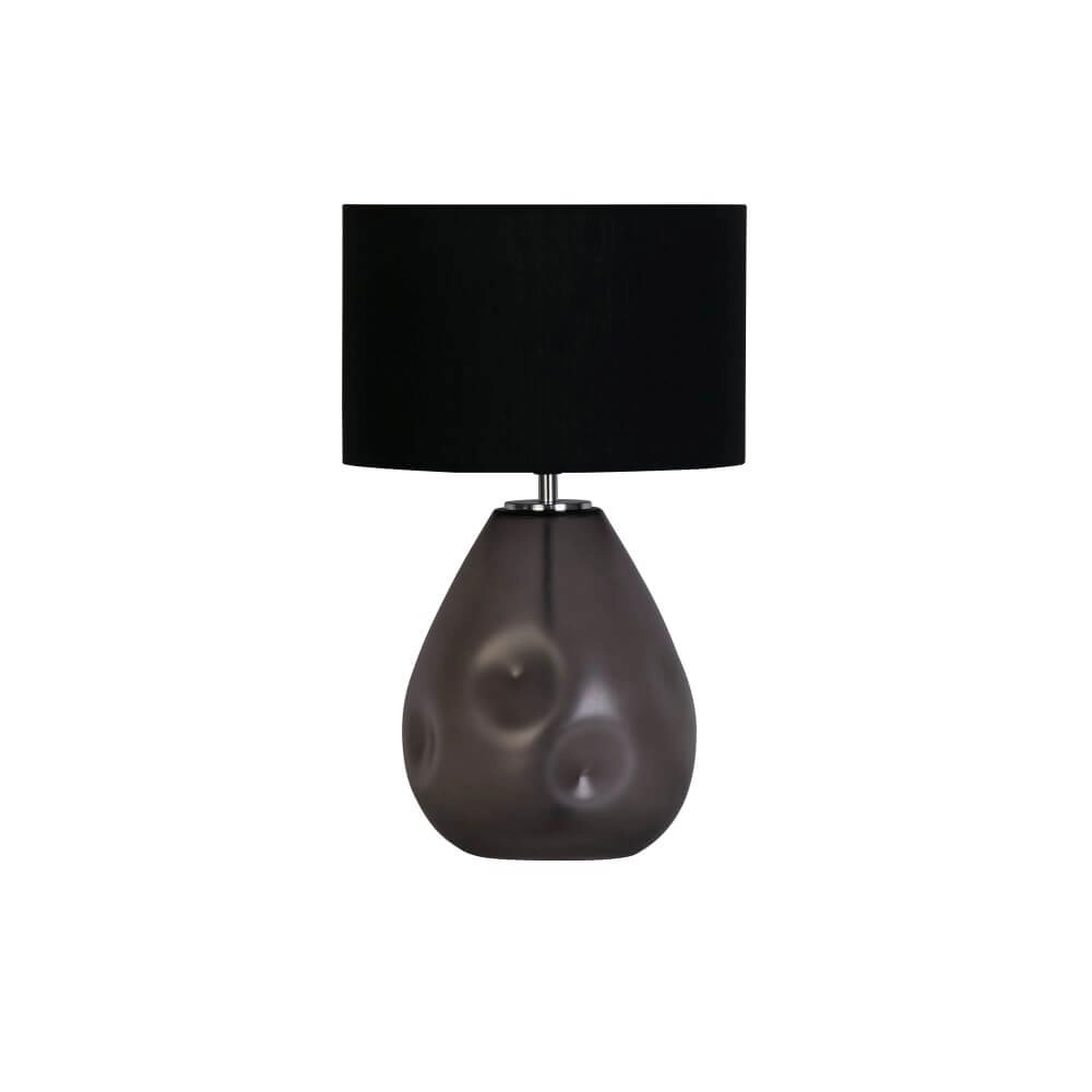 Tischlampe Devon schwarz mit Kapuze Searchlight 5053423273297