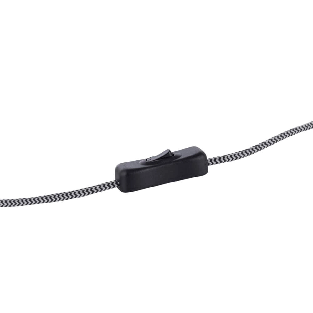 Schwarze Tischlampe Zea Just Light 4043689993771
