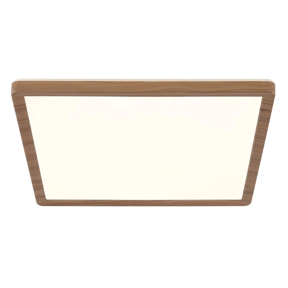 Deckenlicht Sapana quadratisches 29,4 cm großes Holz Globo 9007371448432