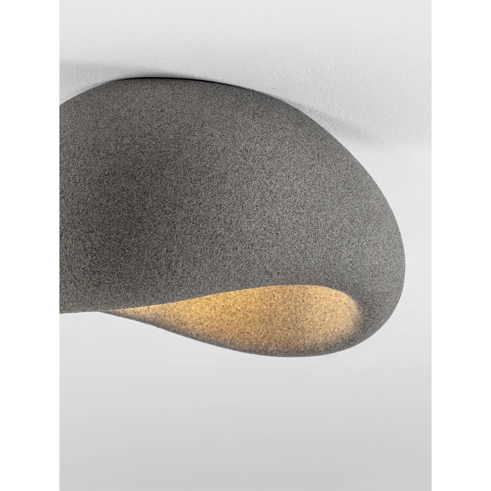 Natürliche Deckenleuchte Aere grau 40cm Lyora 5212017476753