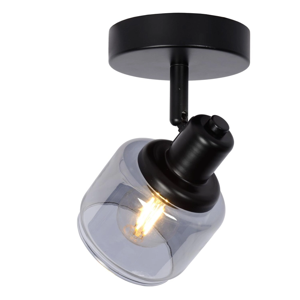 Deckenlampe Bjorn Single Black Lucide 5411212771216