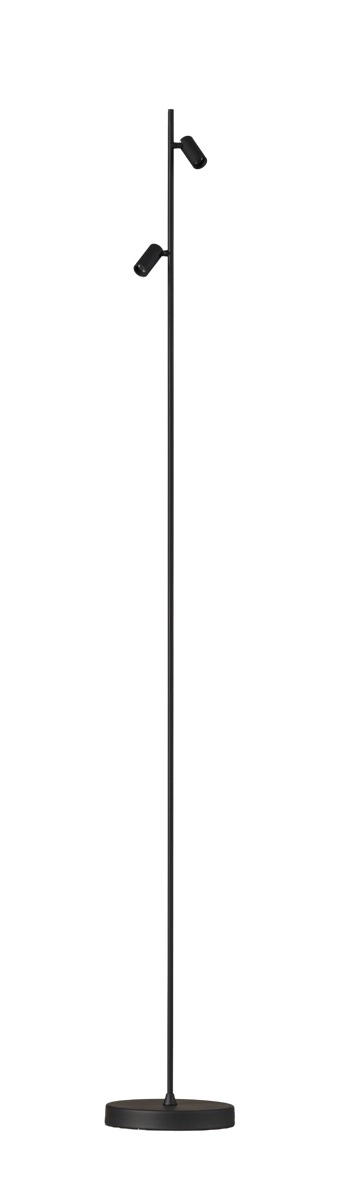 Leselampe Minora 2x LED – Schwarz