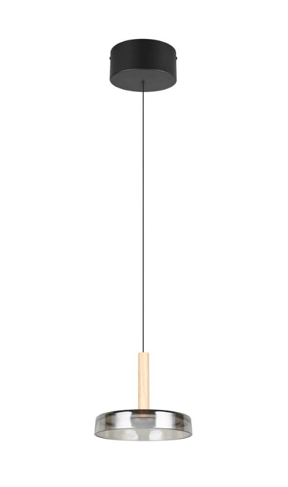 LED-Hängelampe Celeste Ø 22cm - Rauchglas Trio 4017807616880