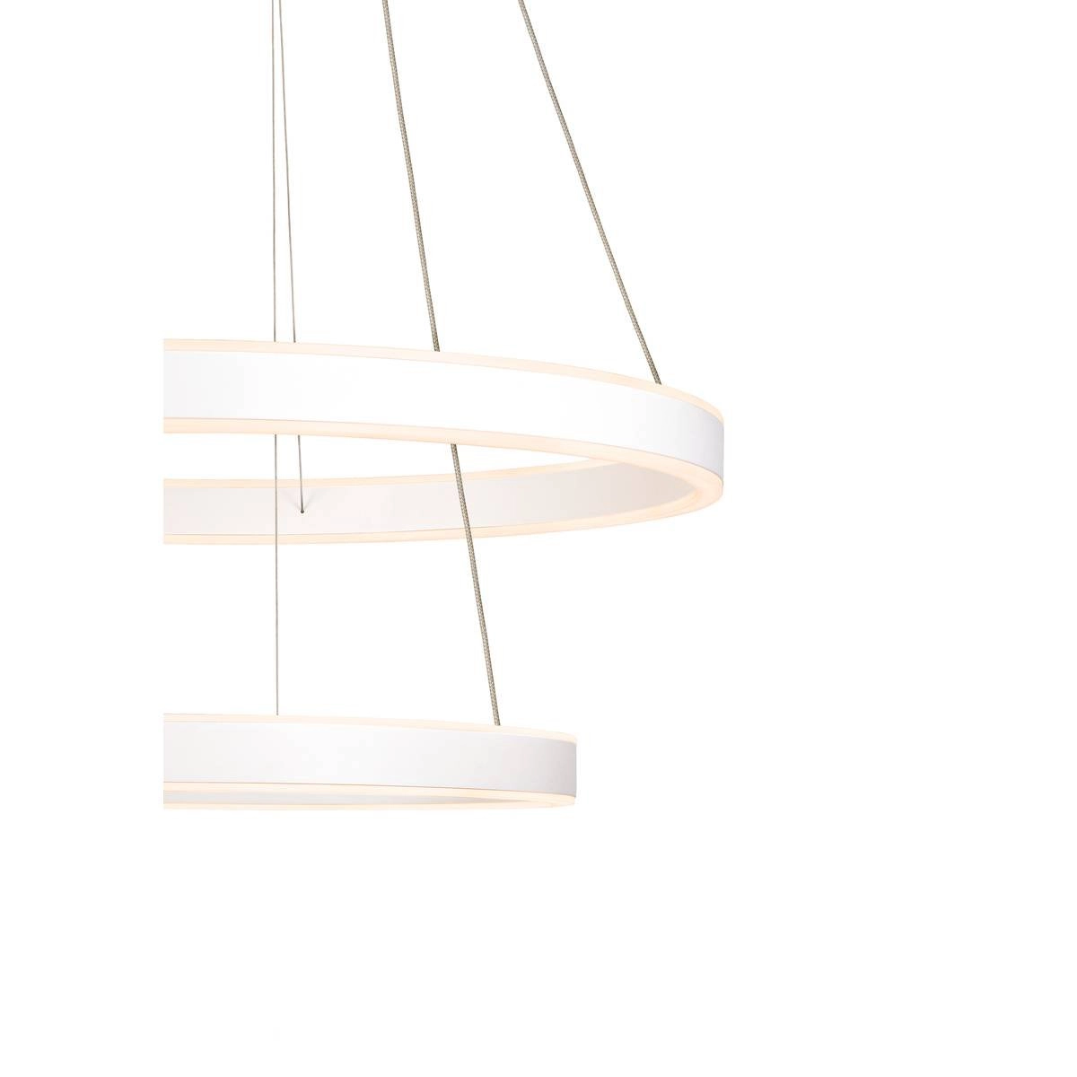 LED Hängelampe One 2-Ringe Ø 60 cm weiß SLV 4024163249164