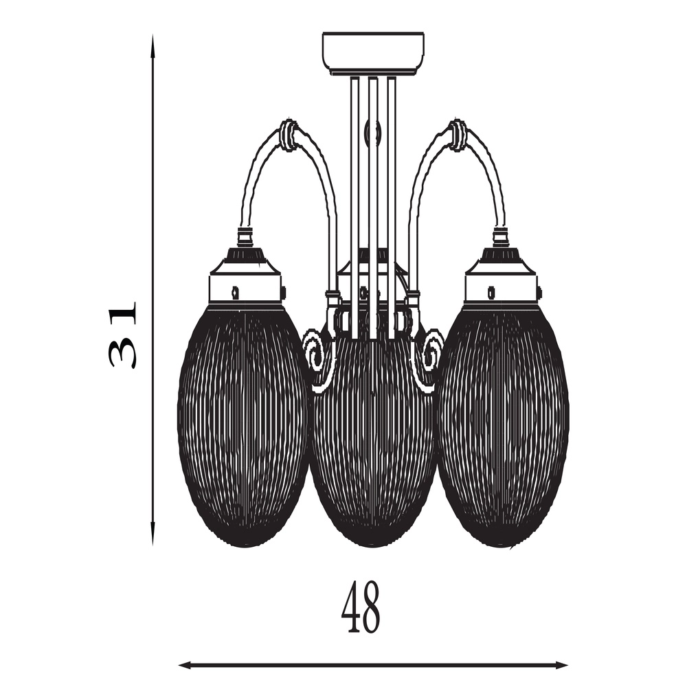Klassische Wandleuchte Belvue Antikes Messing Searchlight 5053423299242