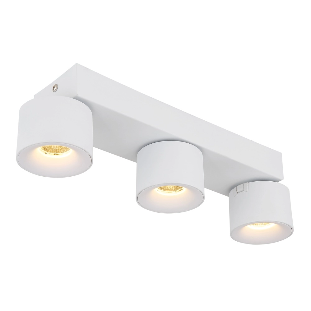 Elegante Deckenlampe Rae 3-Licht-Weiß Globo 9007371453641