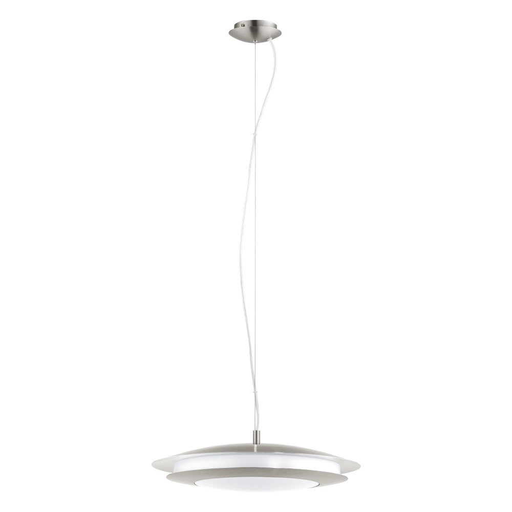 Hängelampe Moneva-C Ø 48 cm grau Eglo 9002759980443