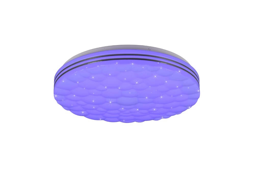 RGB-LED-Deckenleuchte Tiger Ø 40cm Trio 4017807538229