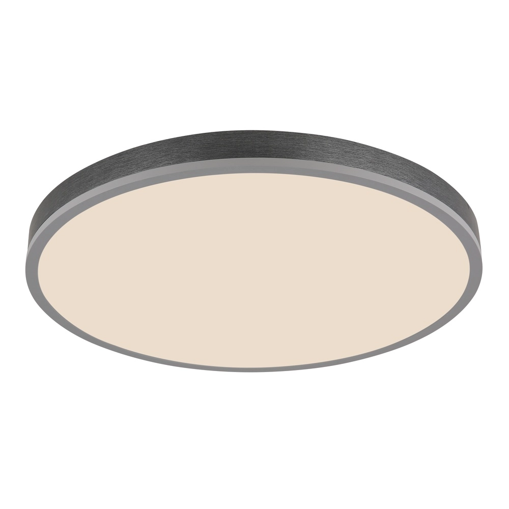 Design-Deckenlampe Doro Ø 60 cm silbergrau