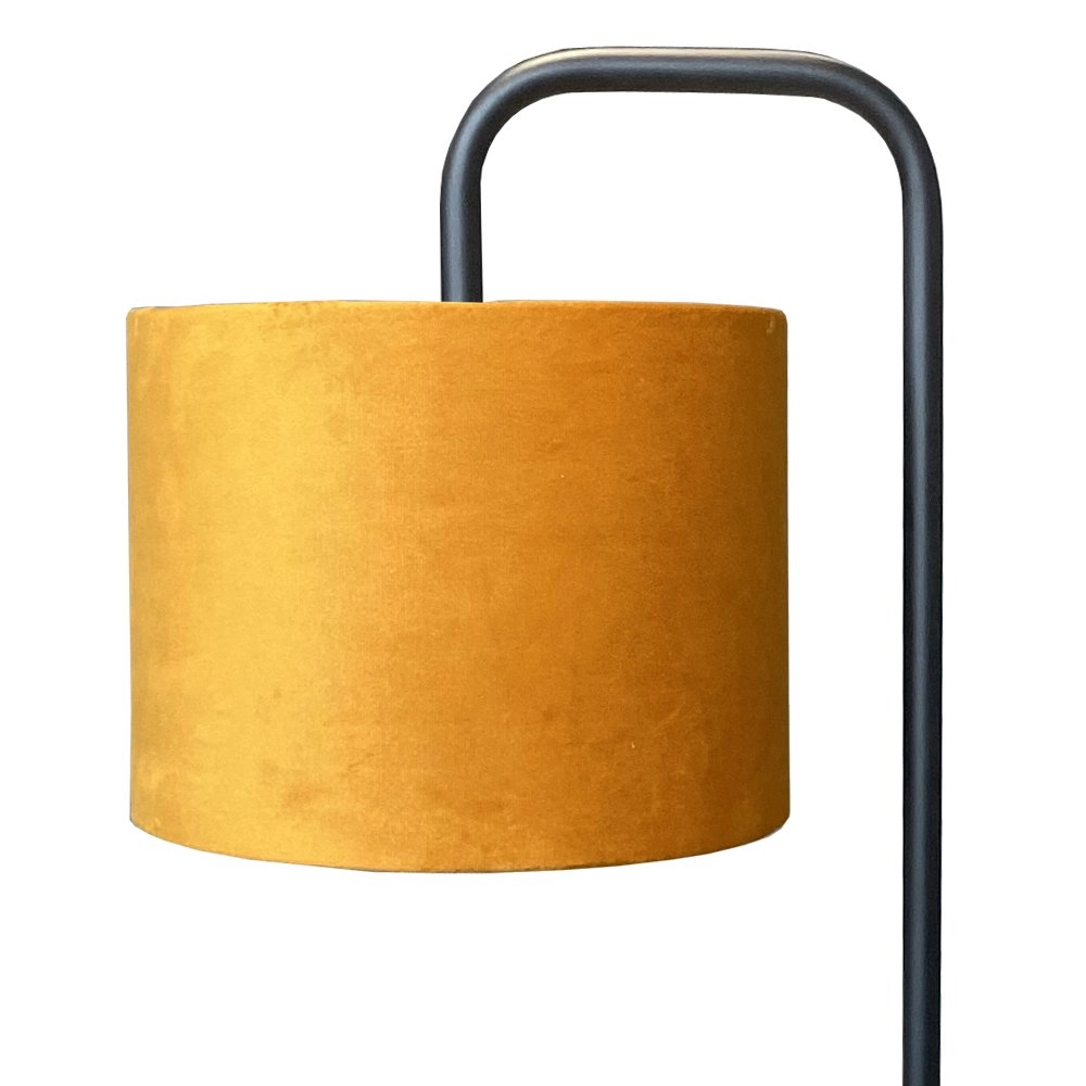 Tischlampe Venus mit ockergelbem Lampenschirm Masterlight 8718121251332