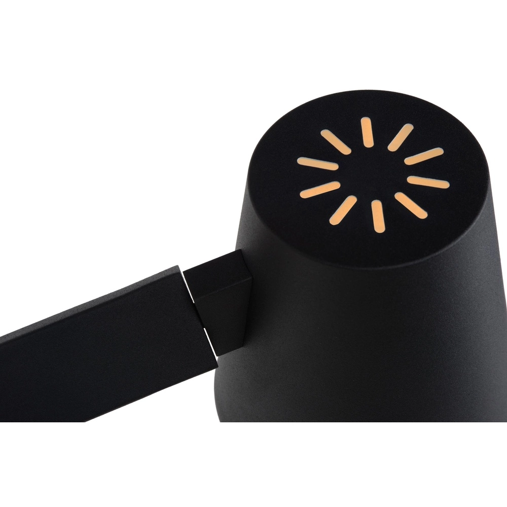 Schwarze Wandlampe Mizuko Konstruktion Lucide 5411212201713