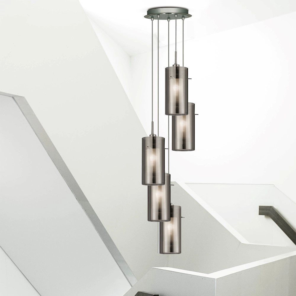Vide Hängelampe Duo 2 5-Licht Searchlight 5053423018997