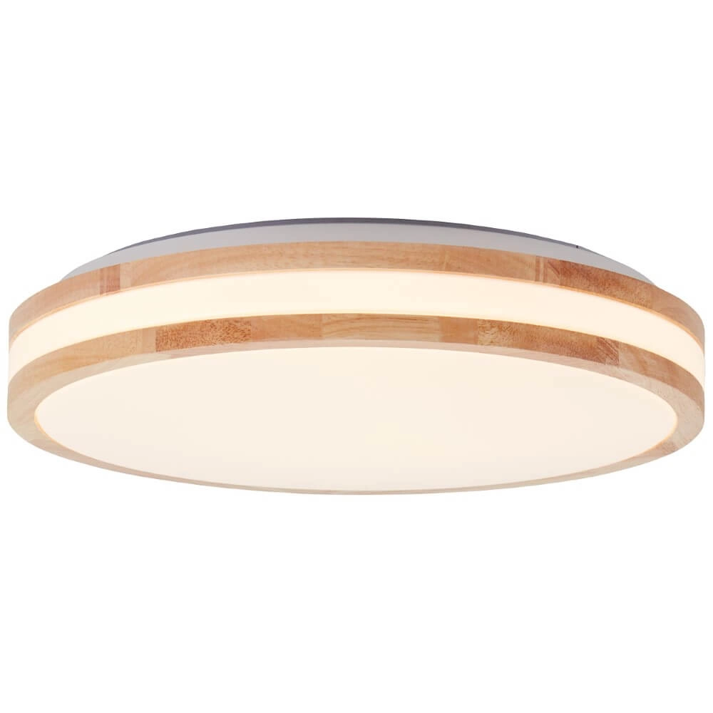 Deckenleuchte aus Holz Laskos Ø 38cm Brilliant 4004353396236