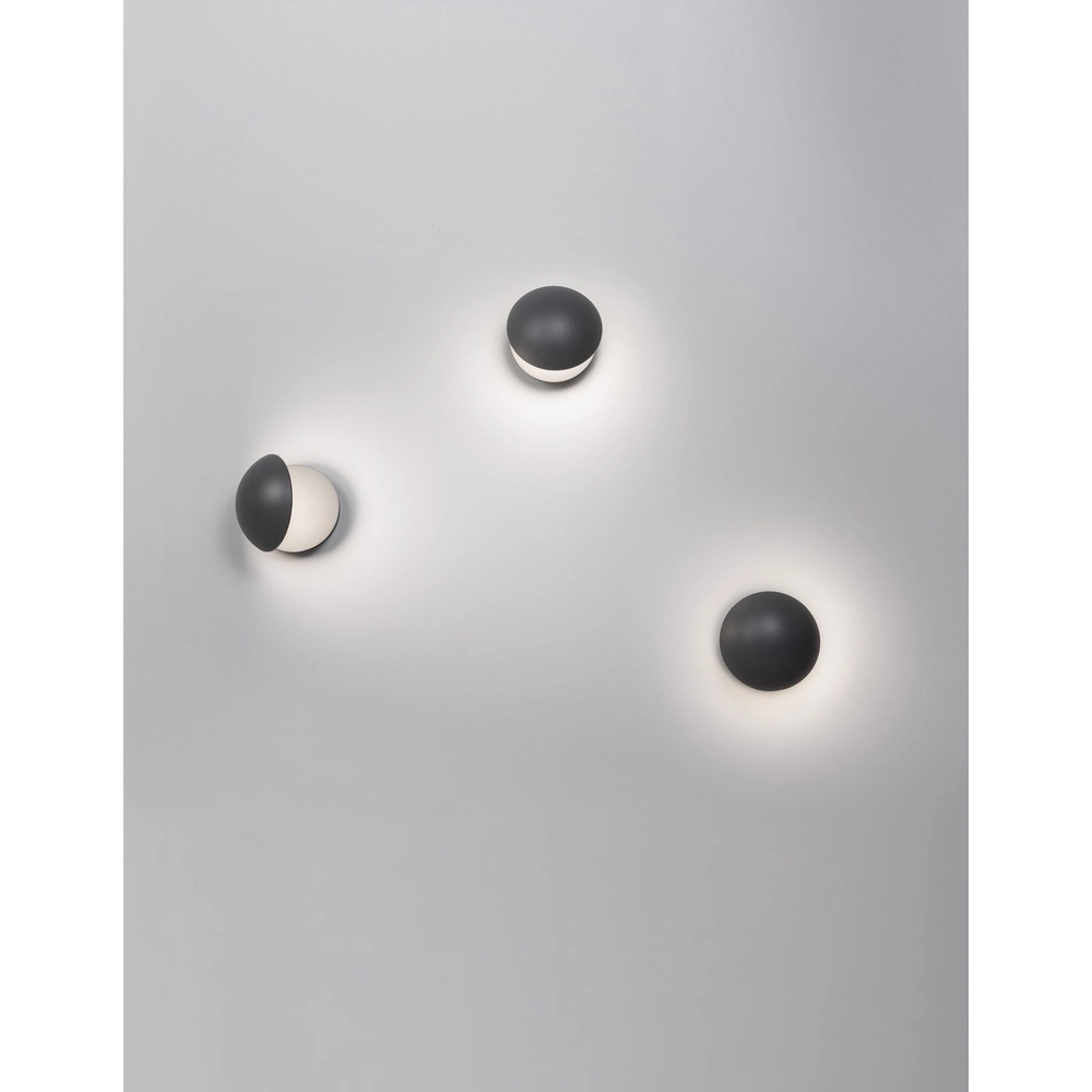 Design-Wandleuchte Agile grau Lyora 5212017413154