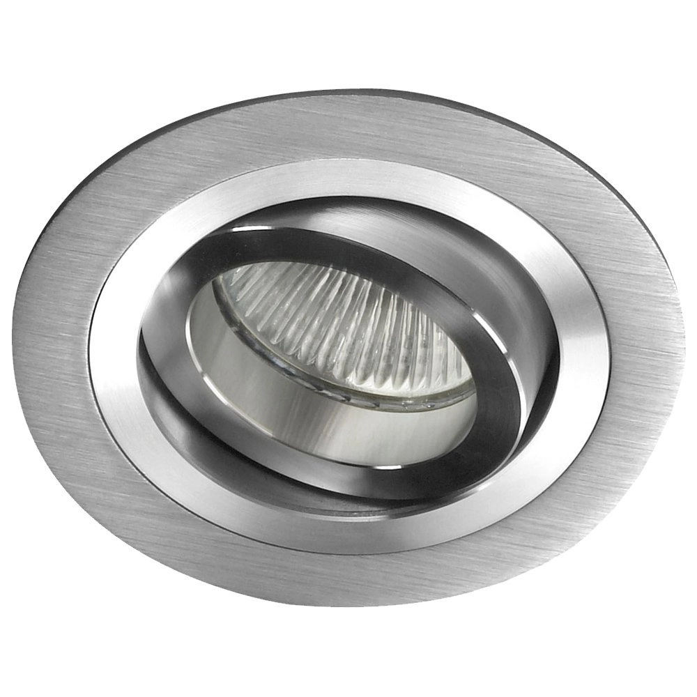 Deckenspot Di Moda Round Organigierbares Metallgrau
