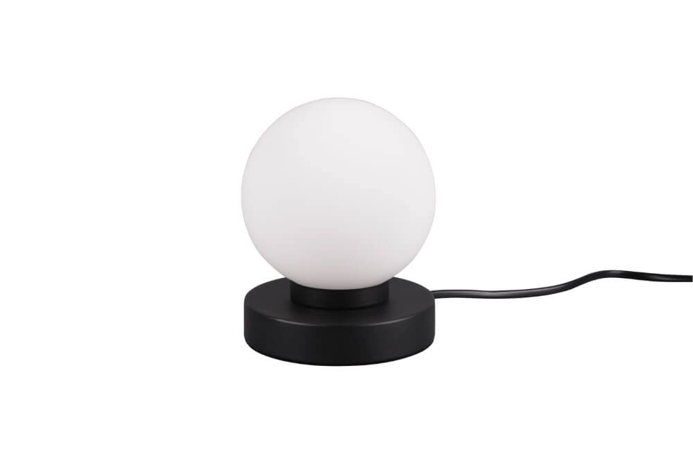 Schwarze Tischlampe Prinz II