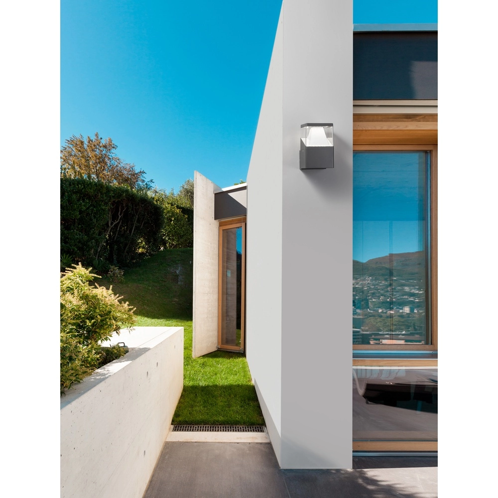 Wandleuchte Lock grau Lyora 5212017413024