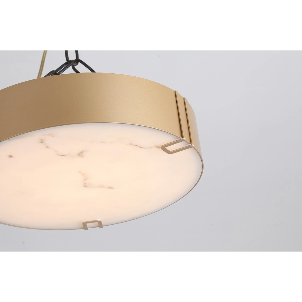 Design-Deckenlicht Marmo gold Ø 35cm Searchlight 5,05342E+12