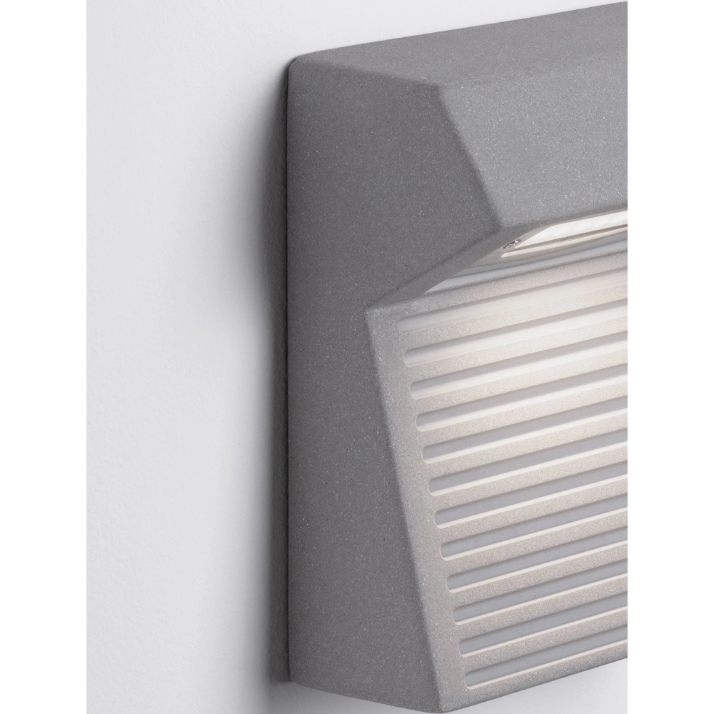 Design-Wandleuchte Moris Beton grau Lyora 5212017454447