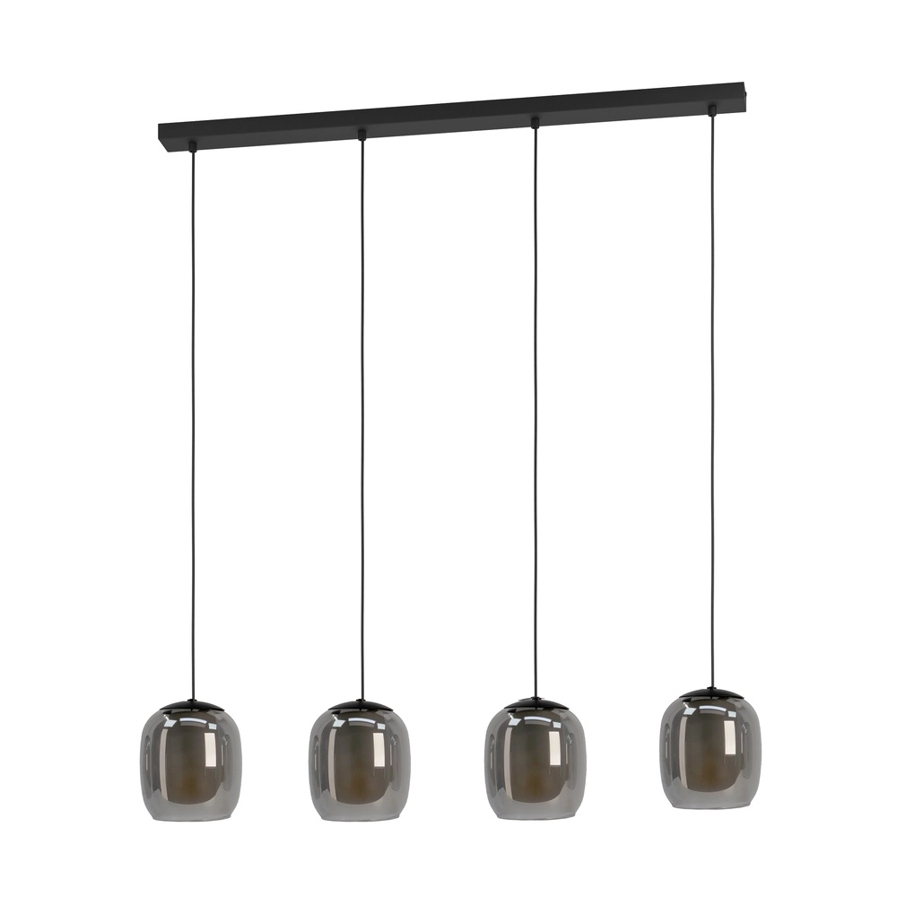 Esstisch-Pendellampe Ciampino 4L – Rauchmattglas Eglo 9008606312726