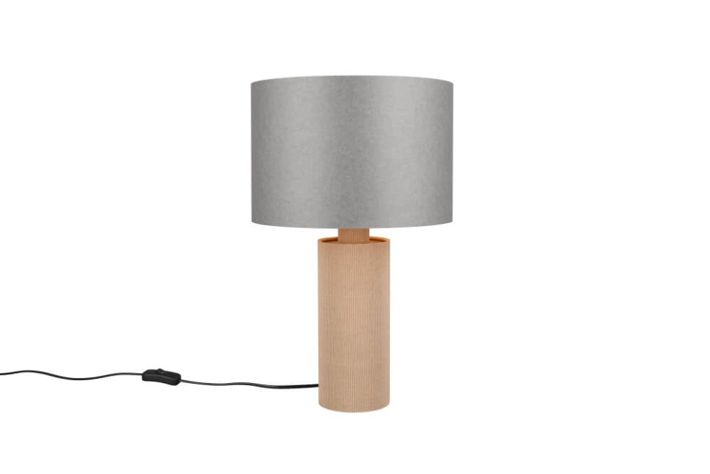 Tischlampe aus Bambus Canio Ø 30cm Trio 4017807625936