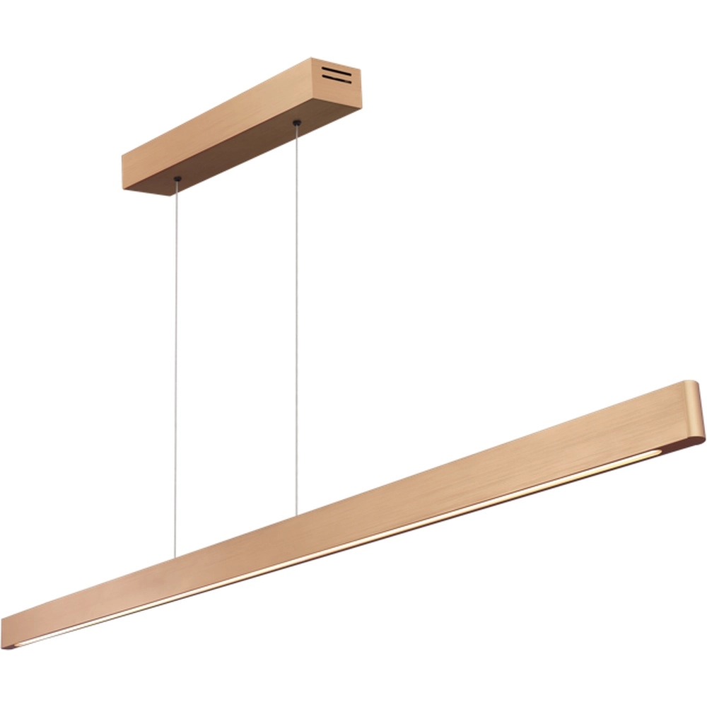 Design-Pendelleuchte Atina 160cm Kupferbronze