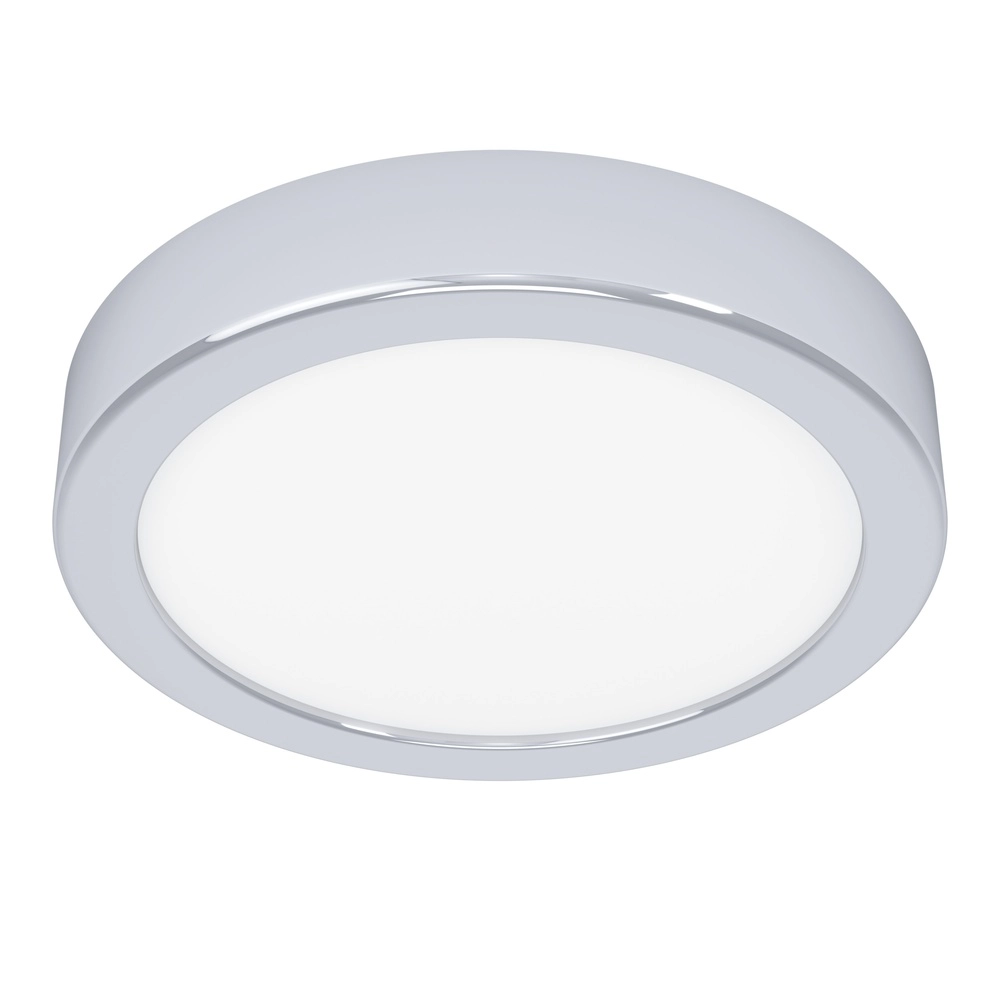 Chrom-Deckenlampe Fueva 6 LED – Ø 16,6 cm
