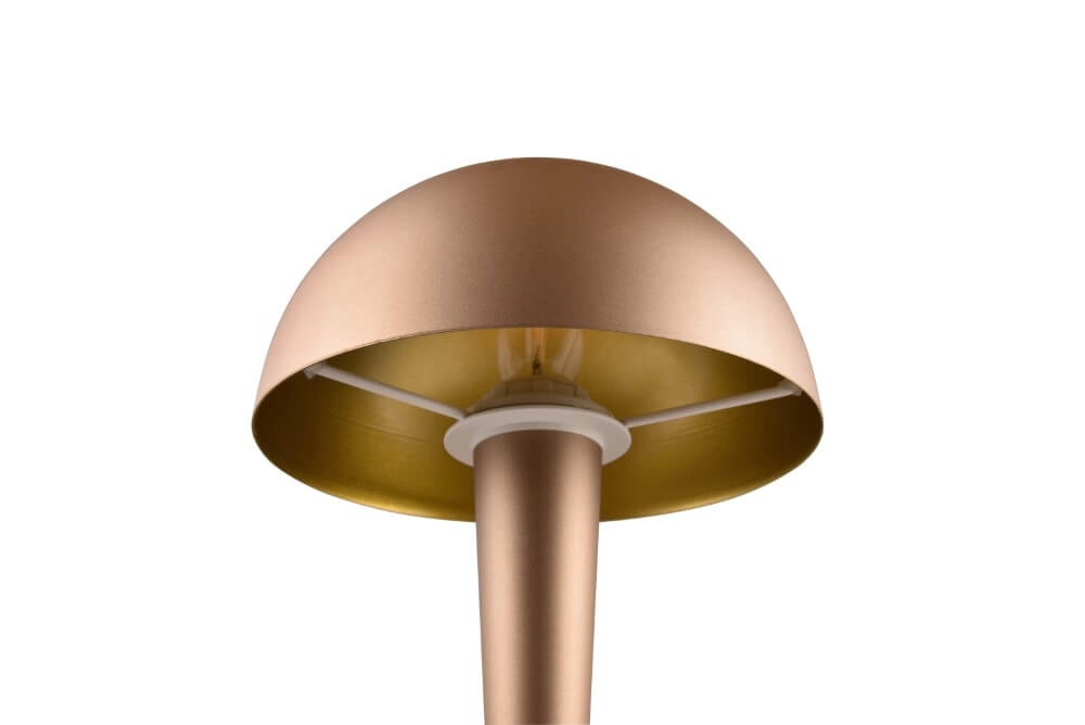 Braune Tischlampe Canaria Design Trio 4017807574951