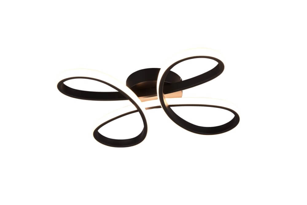 Deckenleuchte Fly Design schwarz