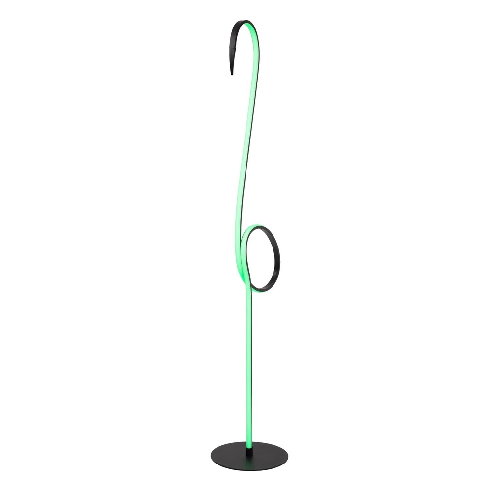 Stehlampe Flamingo Schwarz Lucide 5411212051547
