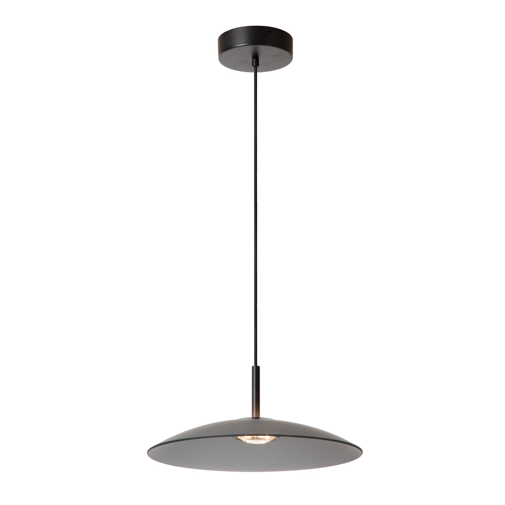 Elegante Pendellampe Menga Ø 40cm Rauchglas Premium by Lucide 5411212251206