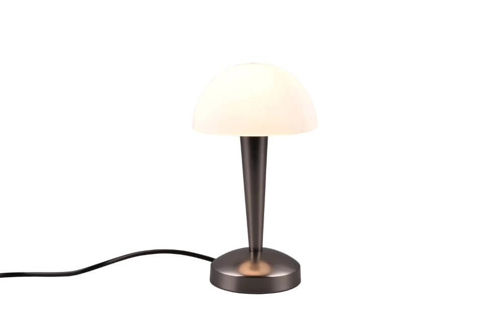 Schwarze Tischlampe Canaria Design Trio 4017807574975