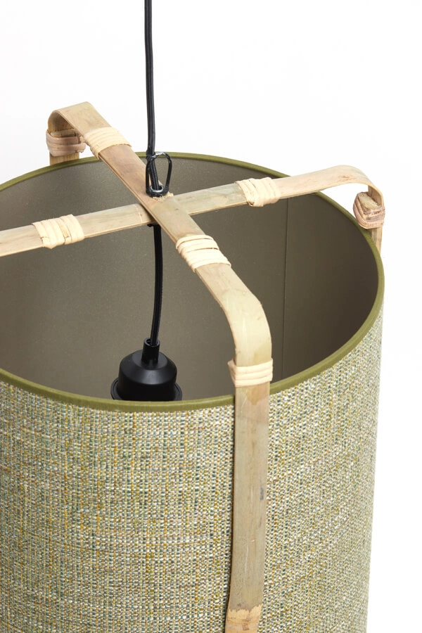 Grüne Pendelleuchte Sendai Ø 32cm Light & Living 8717807701000