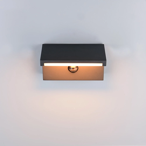 Moderne Wandlampe Ravi Anthrazit mit Sensor Trio 4017807686890